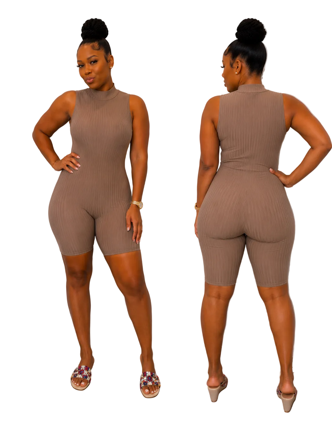 Bust It Romper - Closet Her'