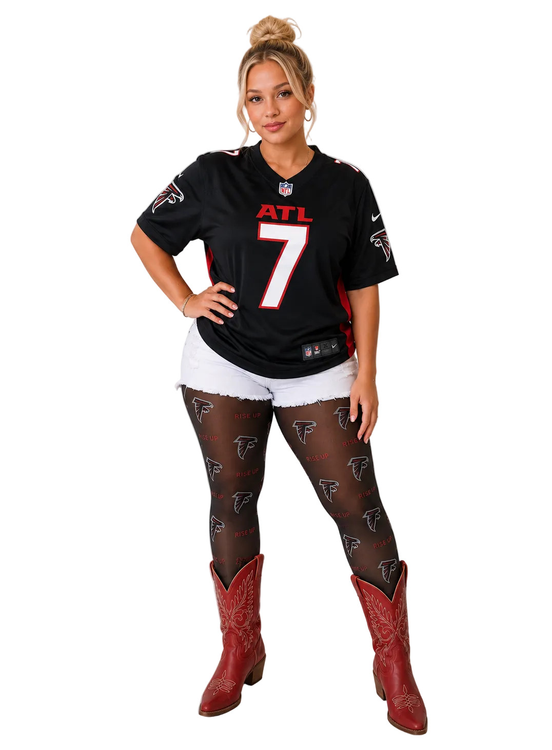 Rise Up Falcons Stockings - Closet Her'
