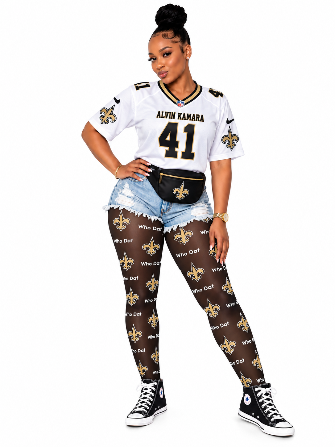 Who Dat Signature Stockings (Pre-Order)