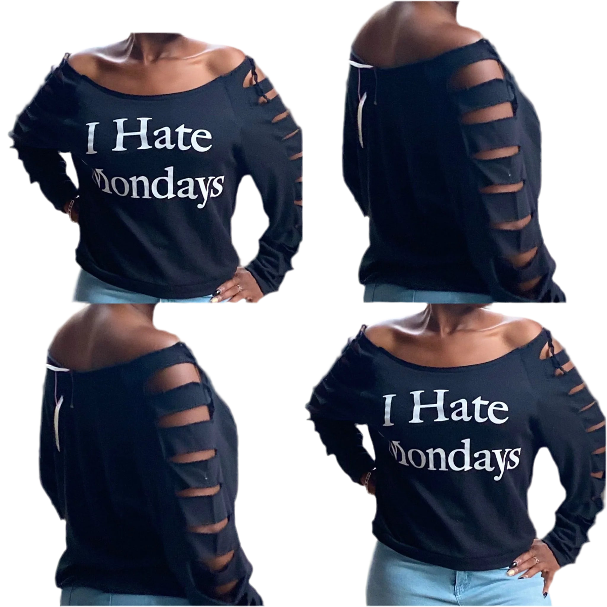 I Hate Monday’s Top - Closet Her'