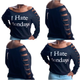 I Hate Monday’s Top - Closet Her'