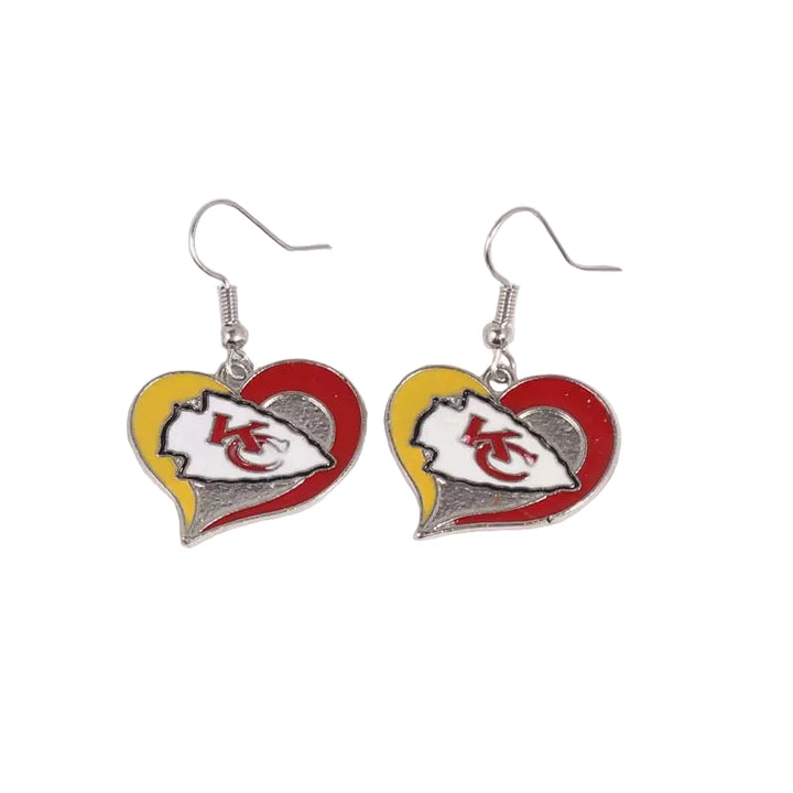 Game Day Sweetheart Earrings (Pre-Order) - Closet Her'