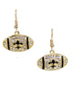 Football Earrings - Closet Her'