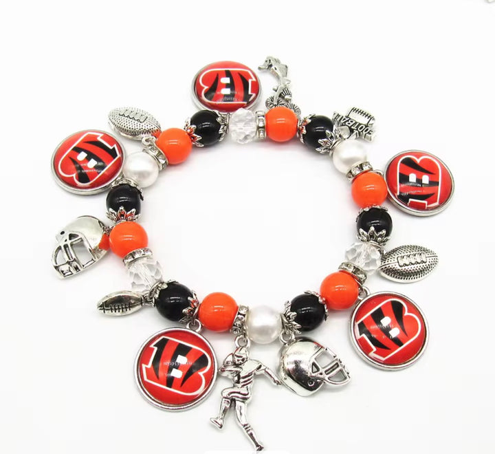 Bengals Charm Bracelet (Pre-Order)
