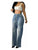 High Waisted Wide Leg Jeans for Women Rhinestone Embellished Denim Pants with Matching Sparkle Belt - Closet Her'