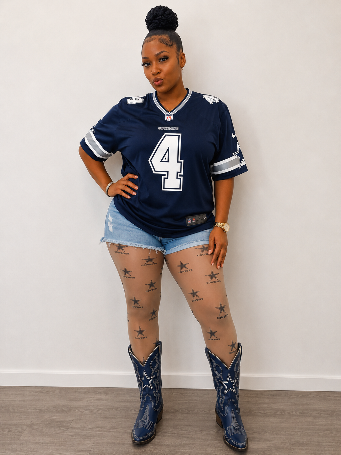 Cowboys Stockings - Closet Her'