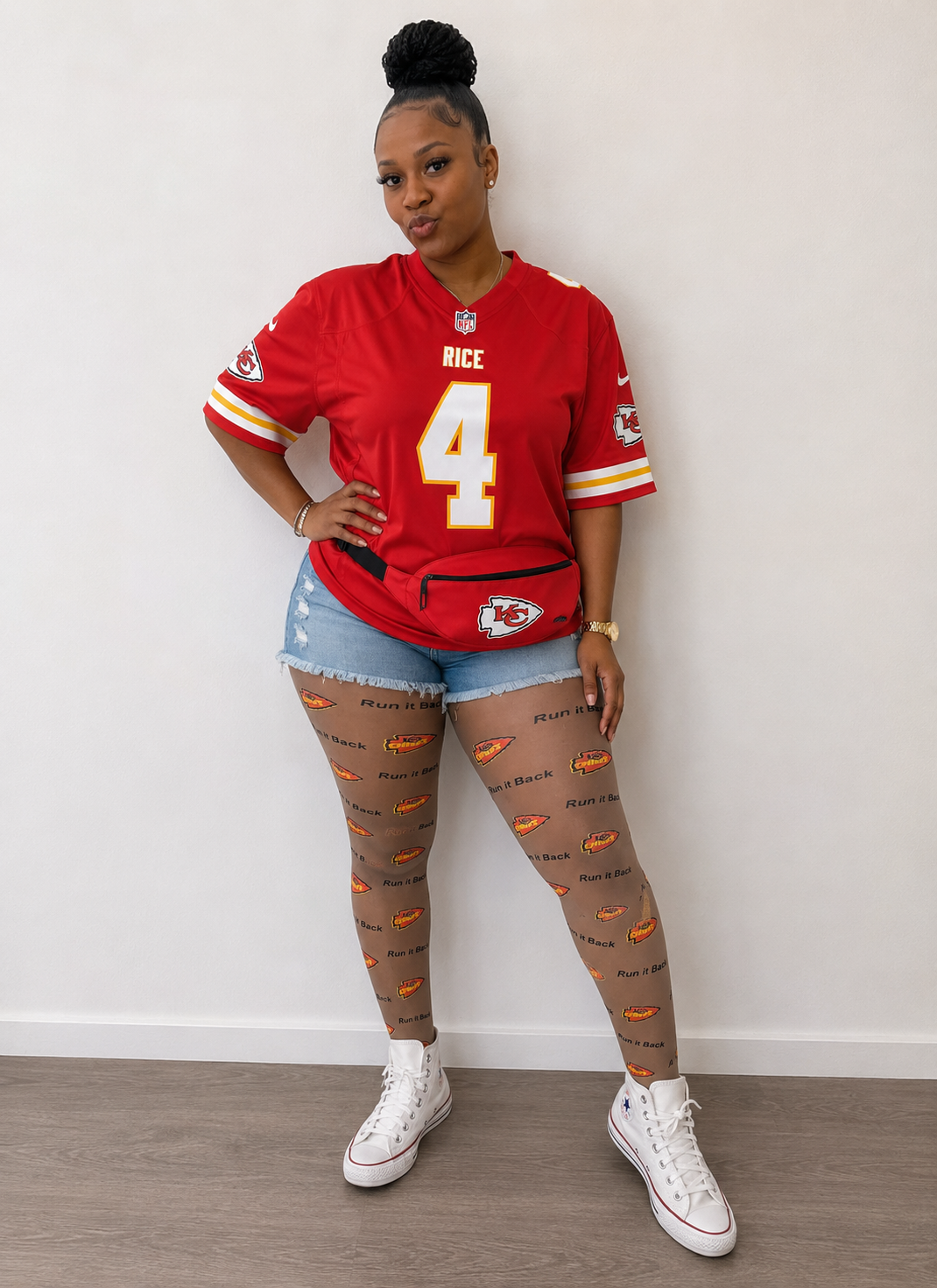Run It Back Chiefs Stockings - Closet Her'