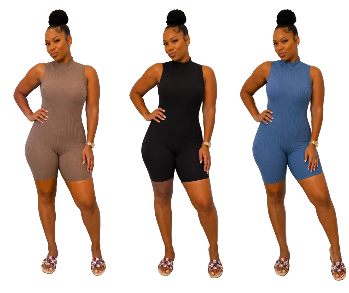 Bust It Romper - Closet Her'
