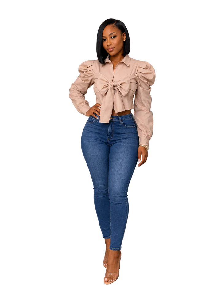 Bow Peep Blouse - Closet Her'