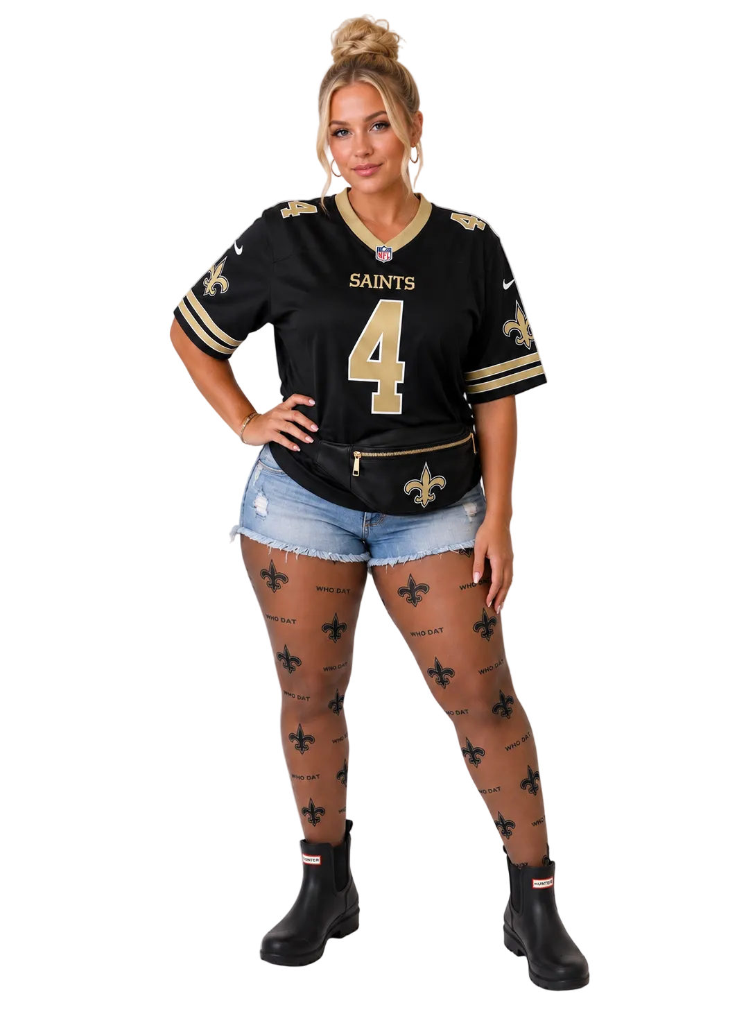 Who Dat Saints Stockings