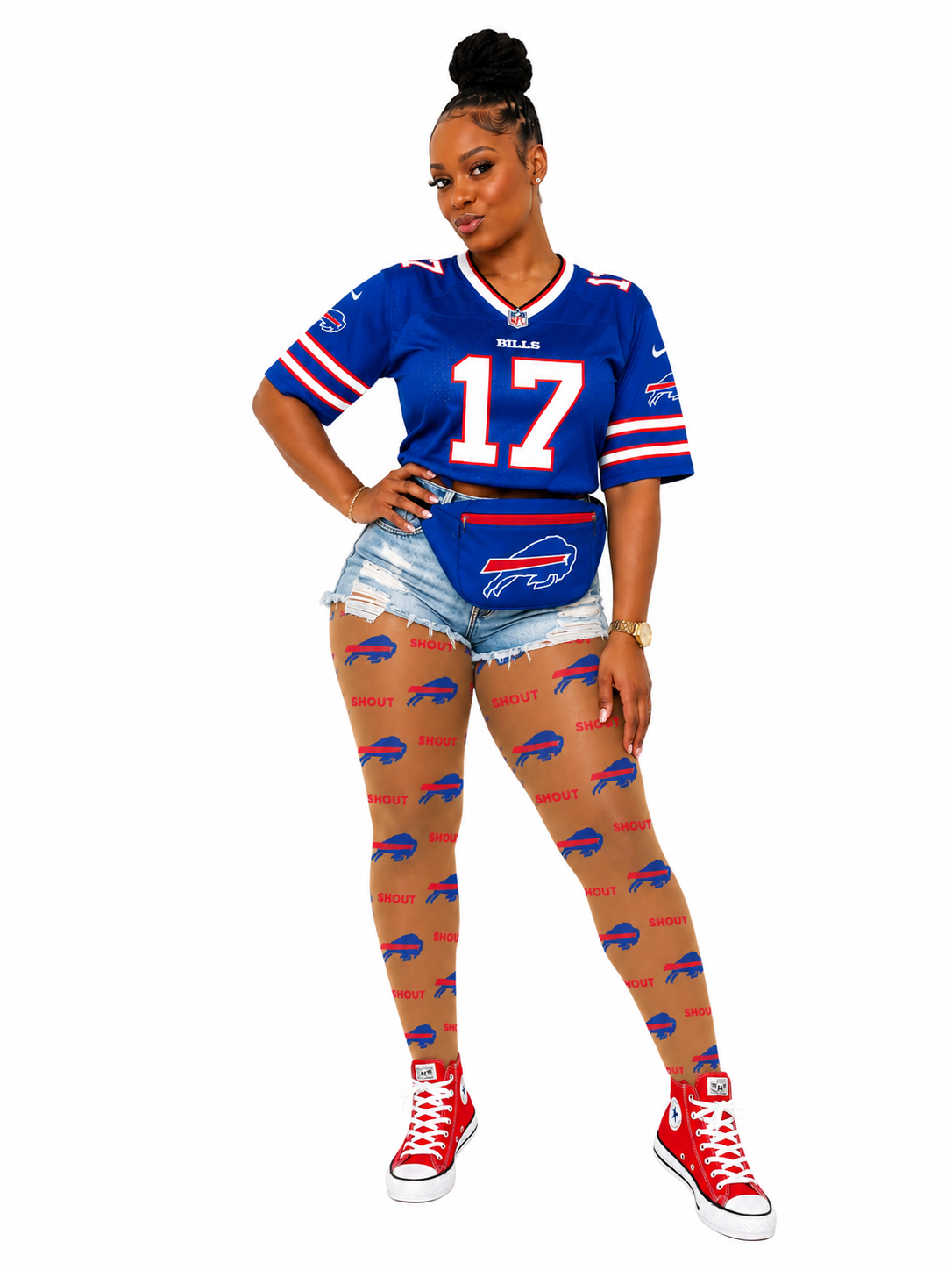 Shout Buffalo Bills Stockings (Pre-Order)
