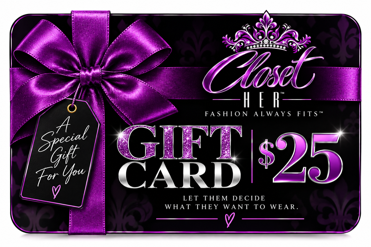 $25 Closet Her Gift Card