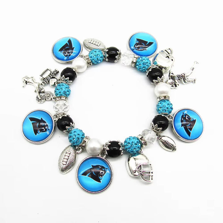Panthers Charm Bracelet (Pre-Order)