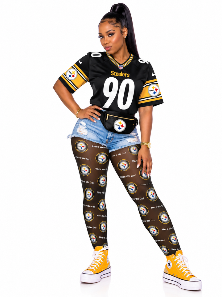 Here We Go Steelers Stockings (Ships 11/20)