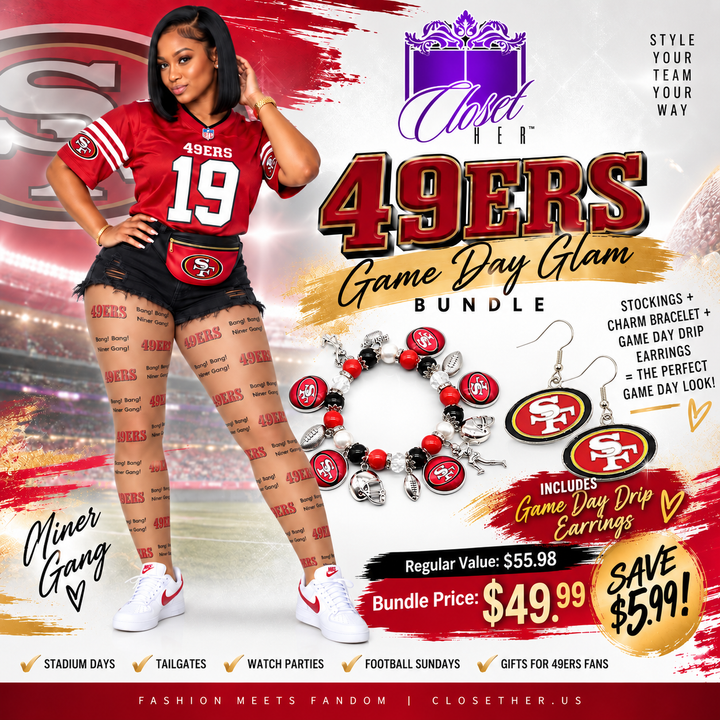 49ERS Game Day Glam Bundle(Preorder)