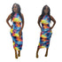Tropical Burst Dress