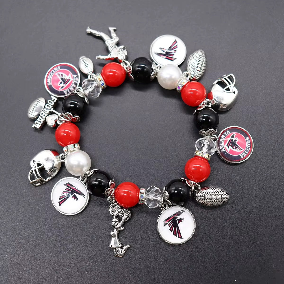 Falcons Charm Bracelet - Closet Her'