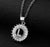 Silver Initial Necklace - Closet Her'