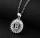 Silver Initial Necklace - Closet Her'