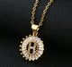 Gold Initial Necklace - Closet Her'