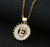 Gold Initial Necklace - Closet Her'