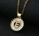 Gold Initial Necklace - Closet Her'