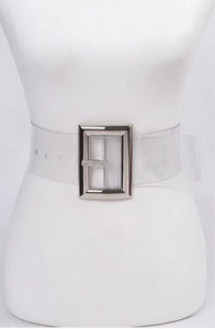 Clear Belt - Closet Her'