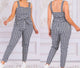 Checker Jumpsuit - Closet Her'