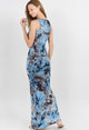 Blue Tye Dye Dress - Closet Her'