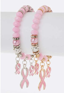 Ribbon Support Bracelet Set - Closet Her'