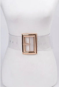 Clear Belt - Closet Her'