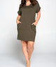 Day Solid Dress - Closet Her'