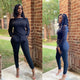 Chillin Black Jumpsuit - Closet Her'