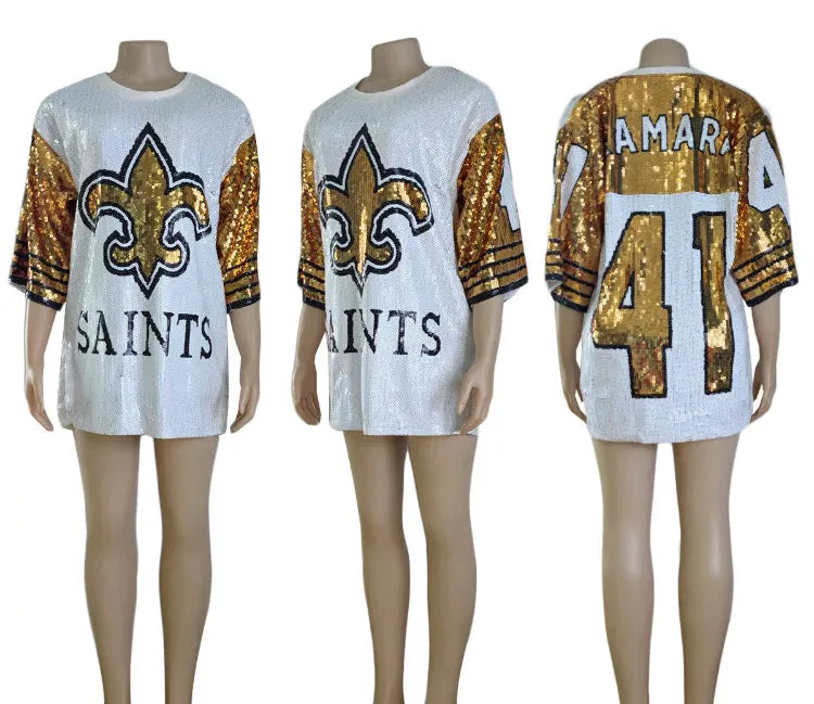 Saints jersey dress on sale